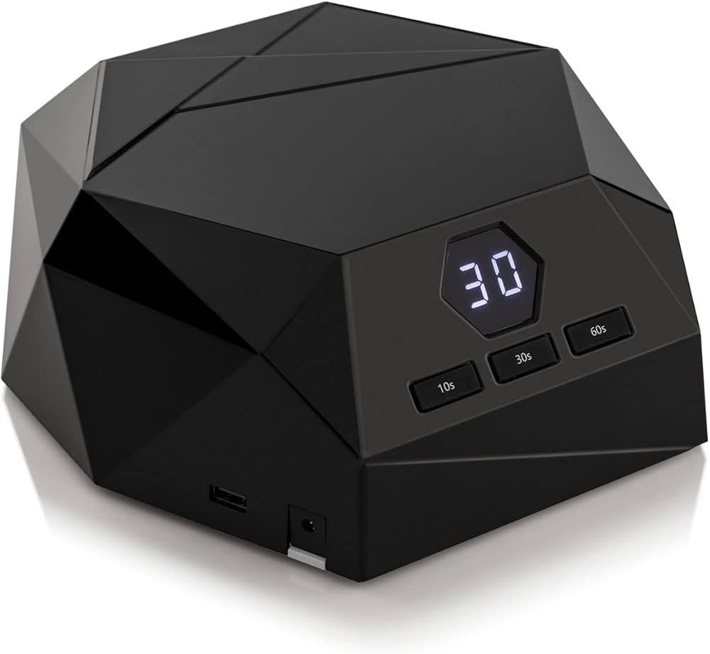 Amazon.com: Apres Nail Beta LED Nail Lamp - Black | Full Coverage 5 Fingers, 10-30-60s Timer, 36 ... | Amazon (US)