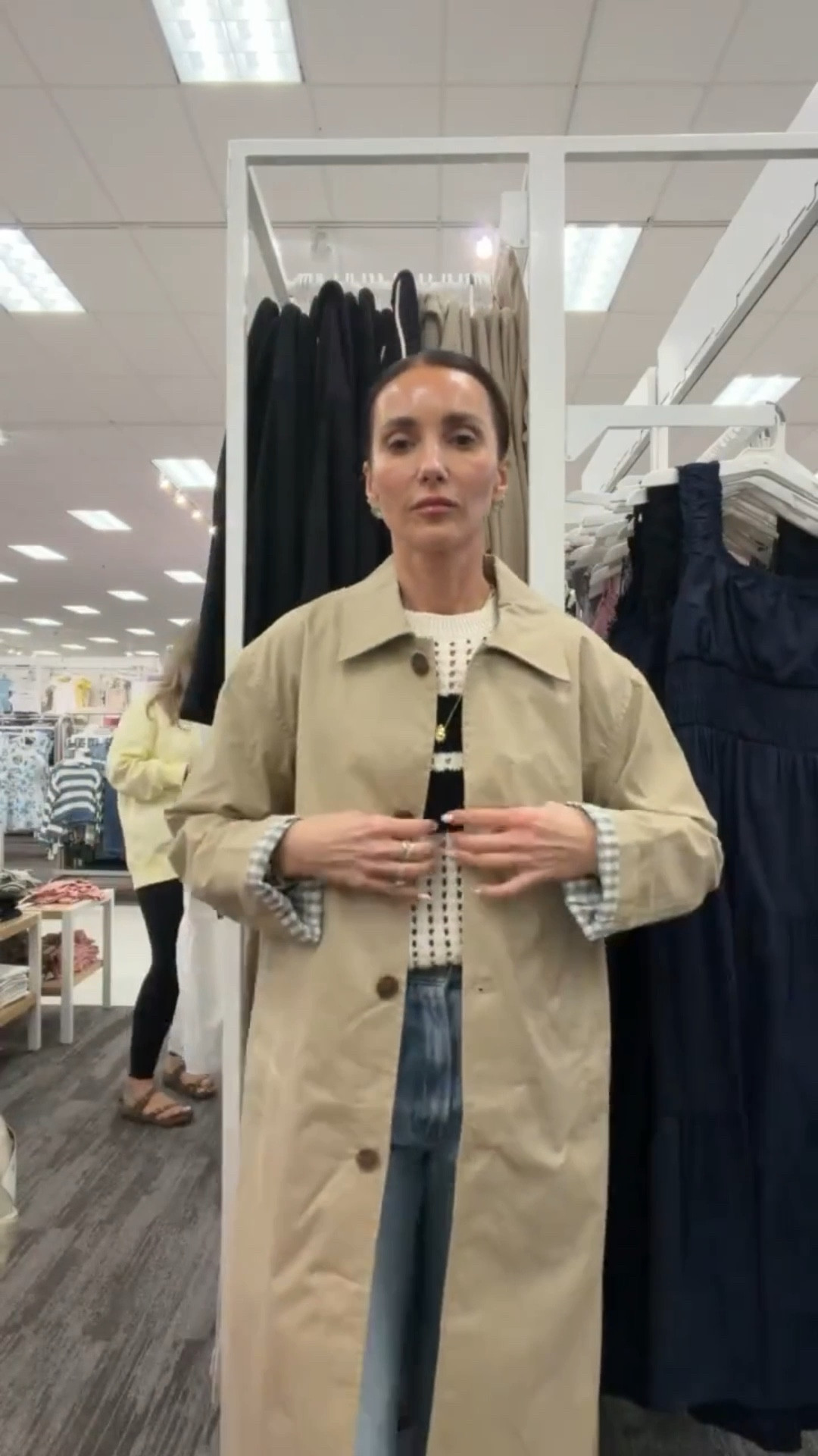Trench coat from Target, target finds, target coats, target spring 2026, target jacket, anna monteiro, annabrstyle, blushingrosestyle 

#LTKSeasonal #LTKOver40