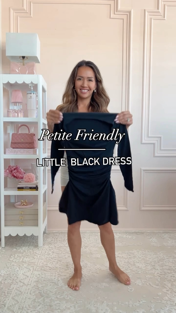 Obsessed with this little black dress! Super comfy and flattering. Wearing size XXSP



#LTKFindsUnder100 #LTKSaleAlert #LTKFallSale
