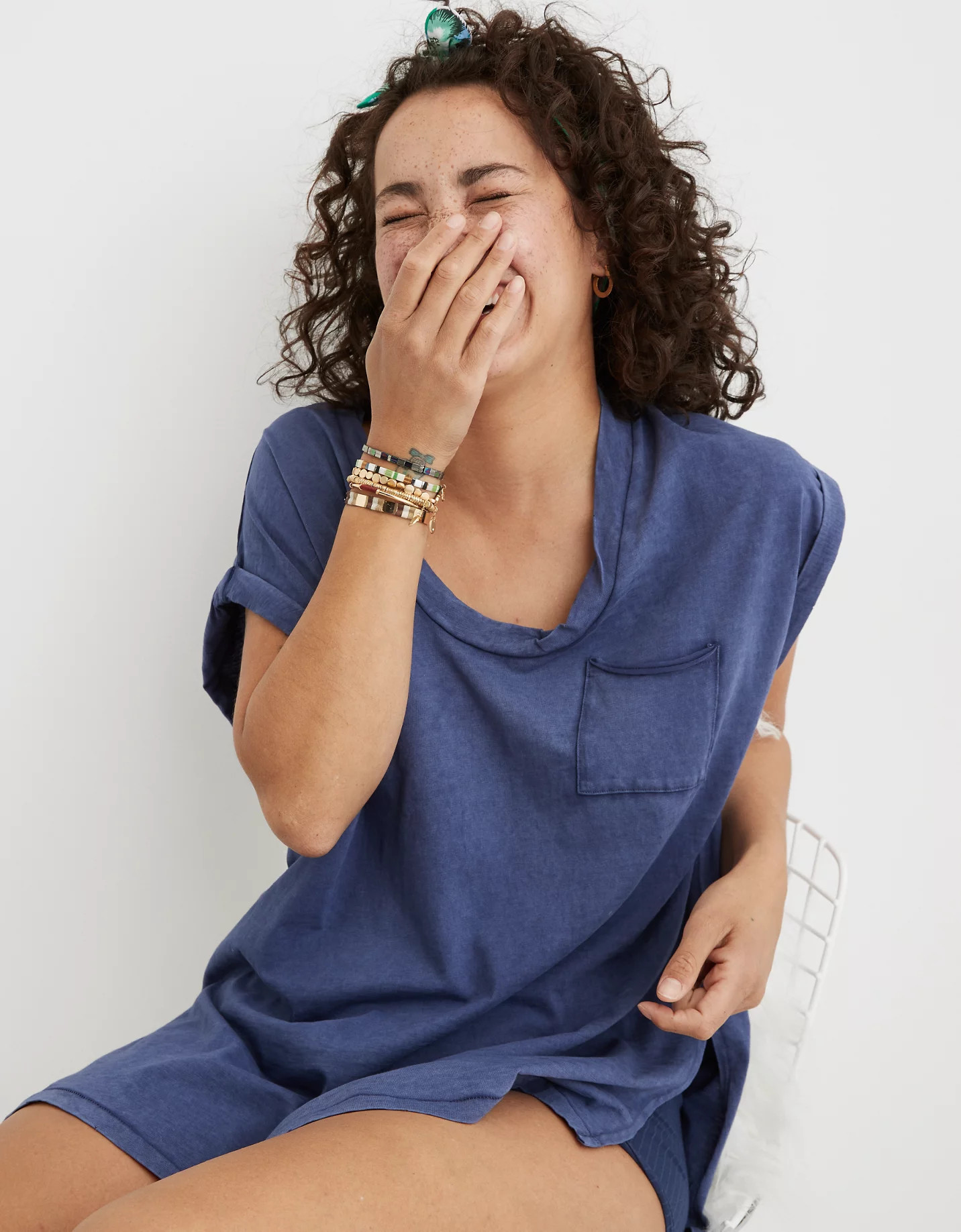 Aerie Boyfriend Rope Voop T-Shirt | American Eagle Outfitters (US & CA)