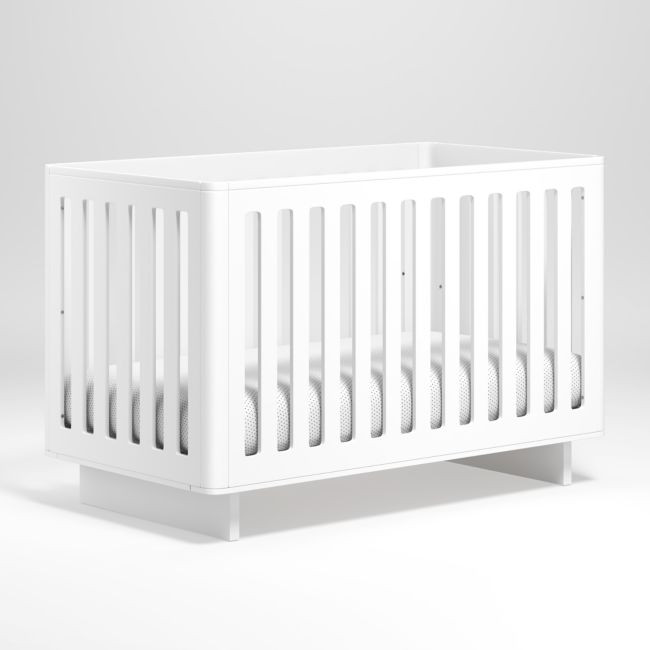 Sycamore White Crib | Crate & Barrel