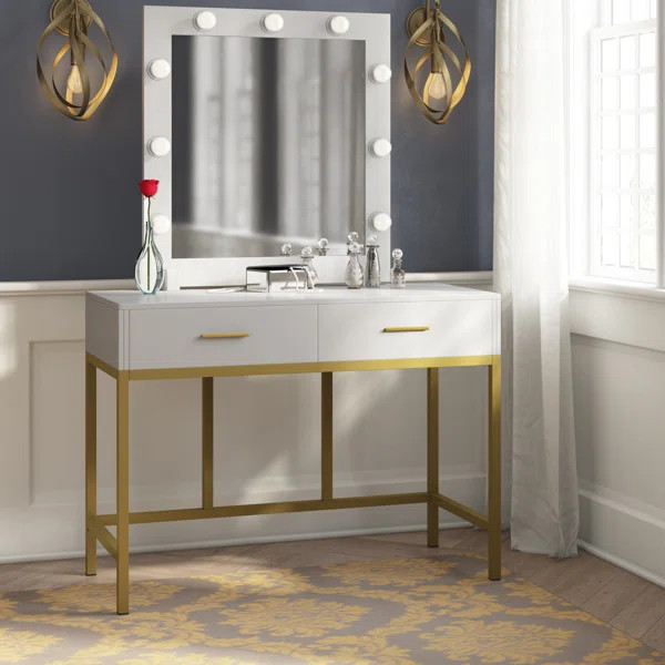 Edgington Vanity with Mirror | Wayfair North America