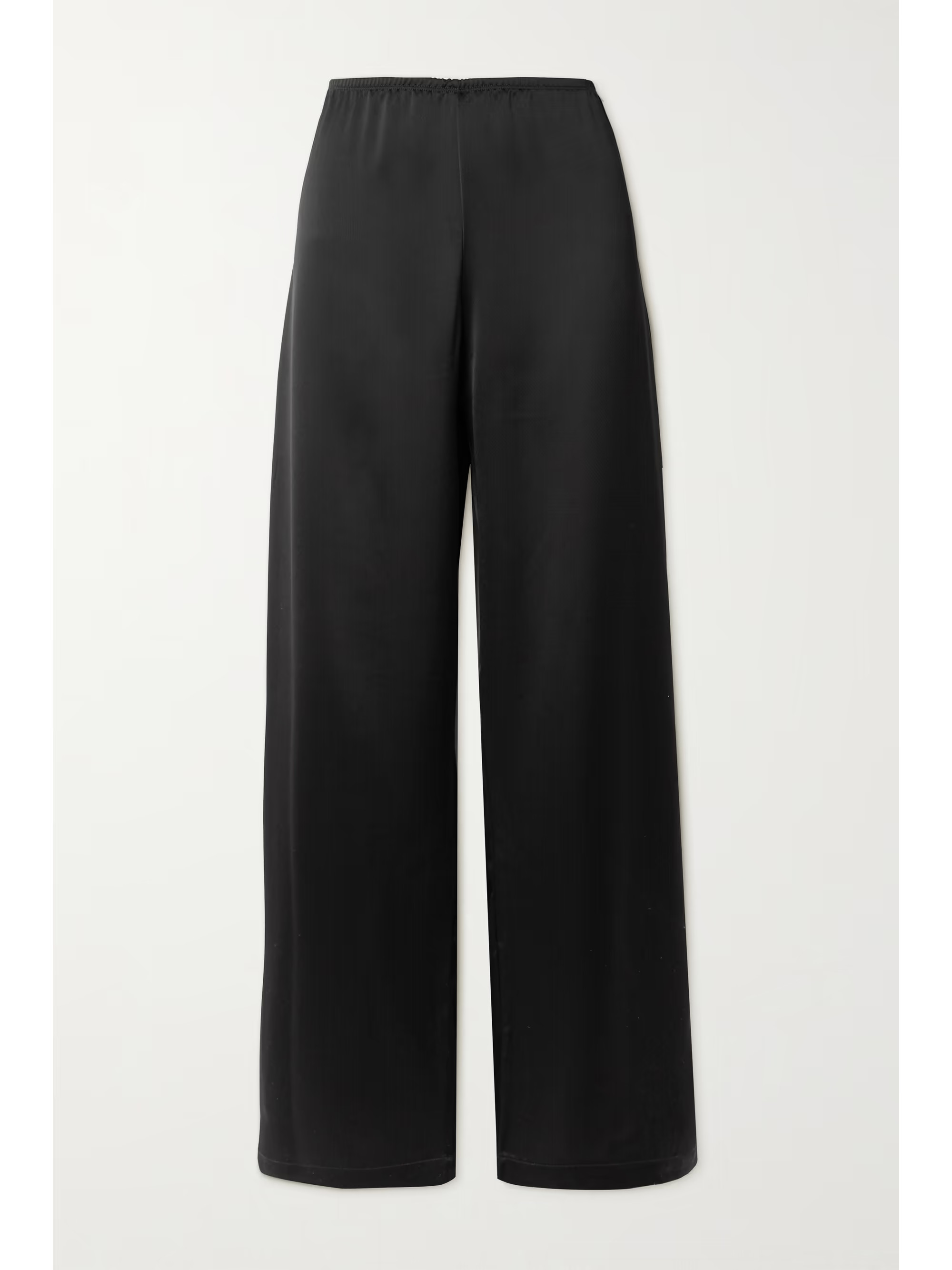 Barb satin wide-leg pants | NET-A-PORTER (US)