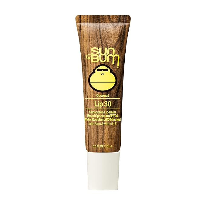 Sun Bum SPF 30 Sunscreen Coconut Lip Balm Sunscreen - Broad Spectrum Moisturizing with Aloe & Vit... | Amazon (US)