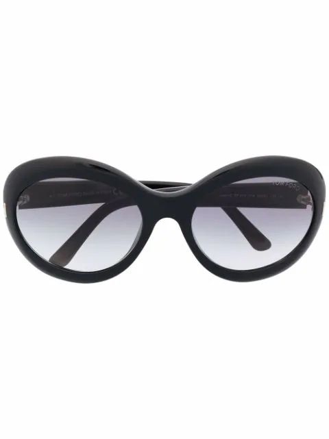 TOM FORD Eyewear Lentes De Sol Con Armazón Redonda - Farfetch | Farfetch Global