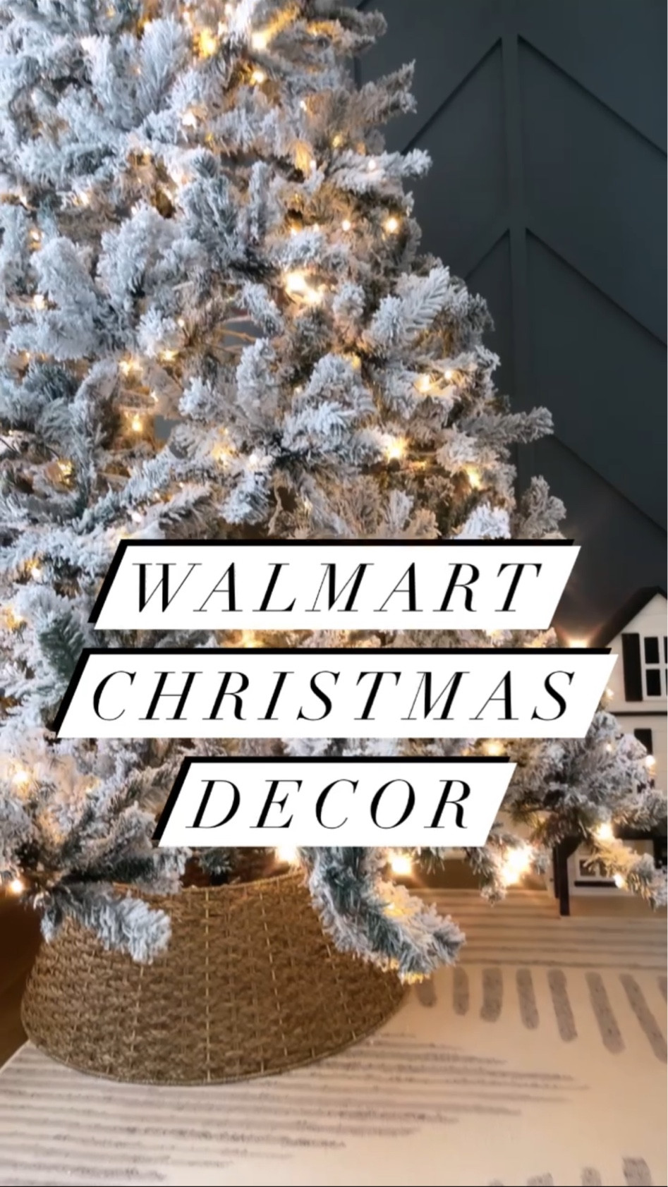 Instagram Reel, Walmart Christmas decor, Christmas decorations, Walmart home, Christmas wreath, flocked wreath, lamppost, flocked garland, affordable Christmas decor 

#LTKunder50 #LTKhome #LTKHoliday