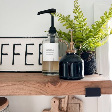 Coffee bar decor: syrup dispensers from Amazon! This came in a pack of 2

#LTKFindsUnder50 #LTKSaleAlert #LTKHome