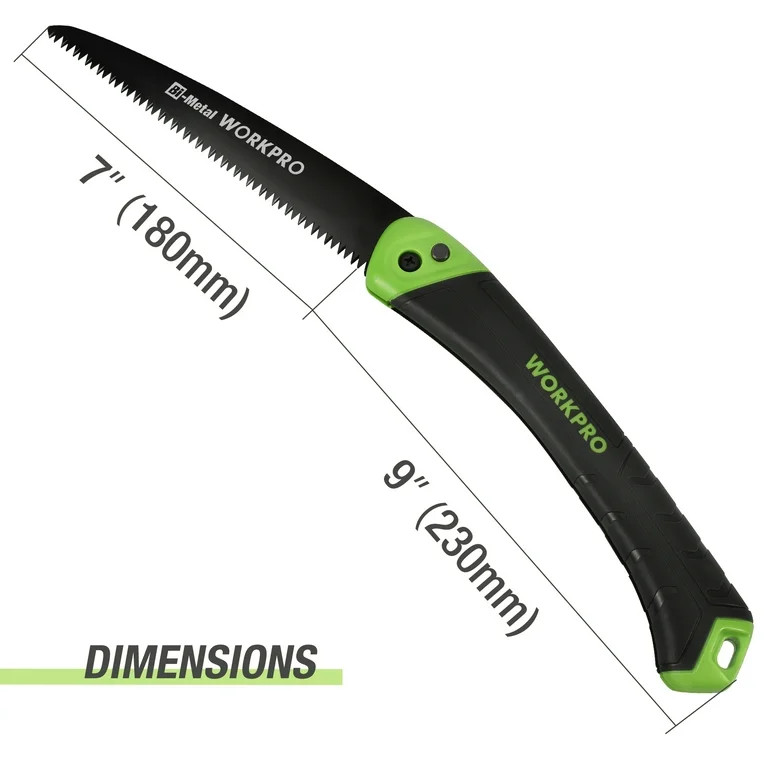 WORKPRO Folding Saw, Small Hand Pruning Saw with 7 Inch Blade - Portable Camping Saw with Triple ... | Walmart (US)