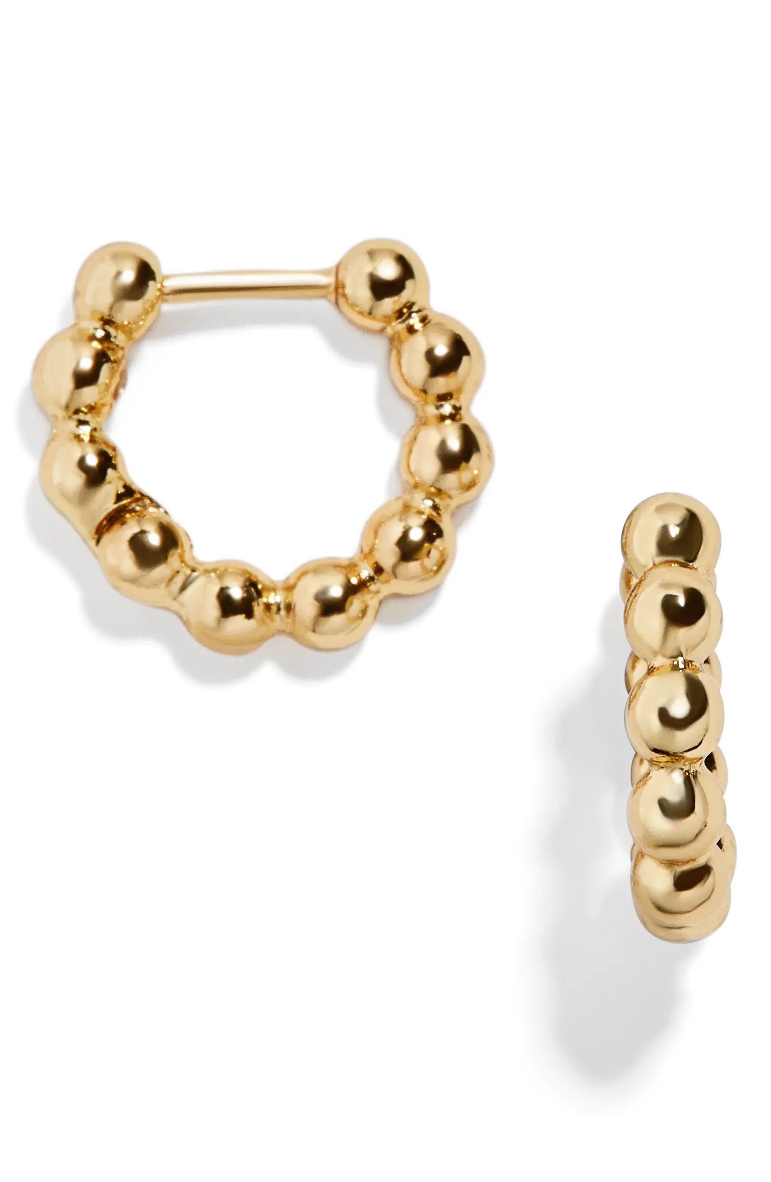 BaubleBar Pisa Huggie Hoop Earrings | Nordstrom | Nordstrom