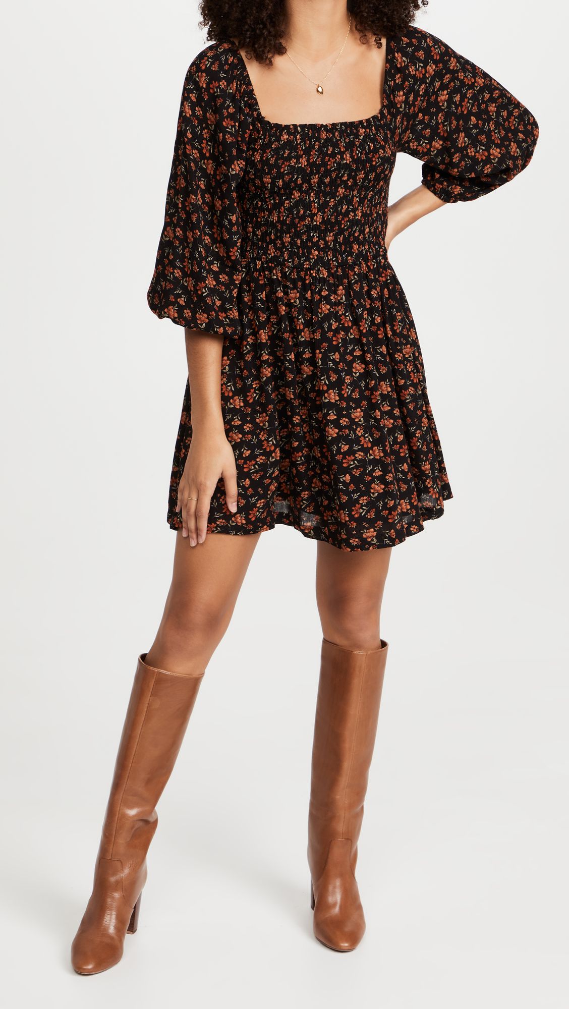 Orange Party Mini Dress | Shopbop