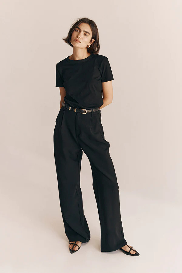 ROWAN BLACK PANT | DISSH