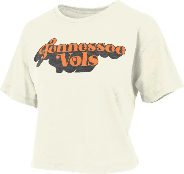 PRESSBOX Women's Pressbox White Tennessee Volunteers Vintage Easy T-Shirt | Nordstrom | Nordstrom
