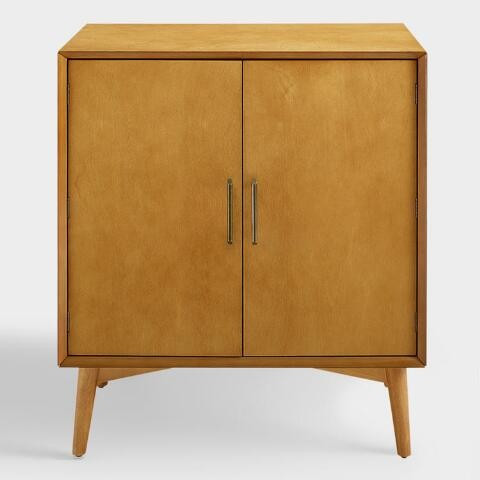 Acorn Wood Lyssa Bar Cabinet | World Market