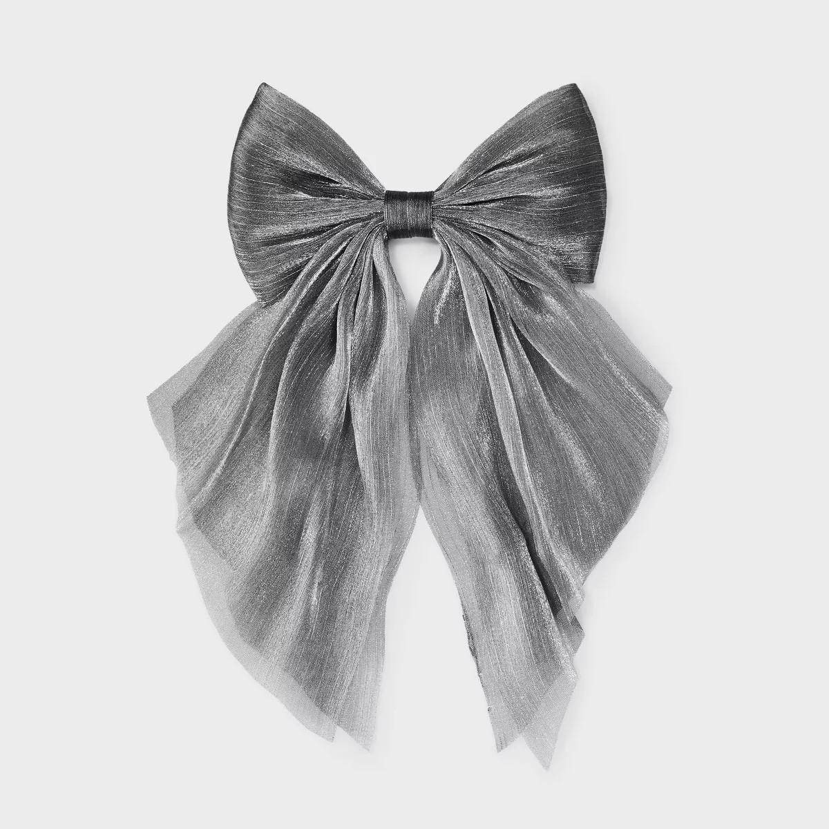 Salon Hair Clip Bow - Wild Fable™ Silver | Target