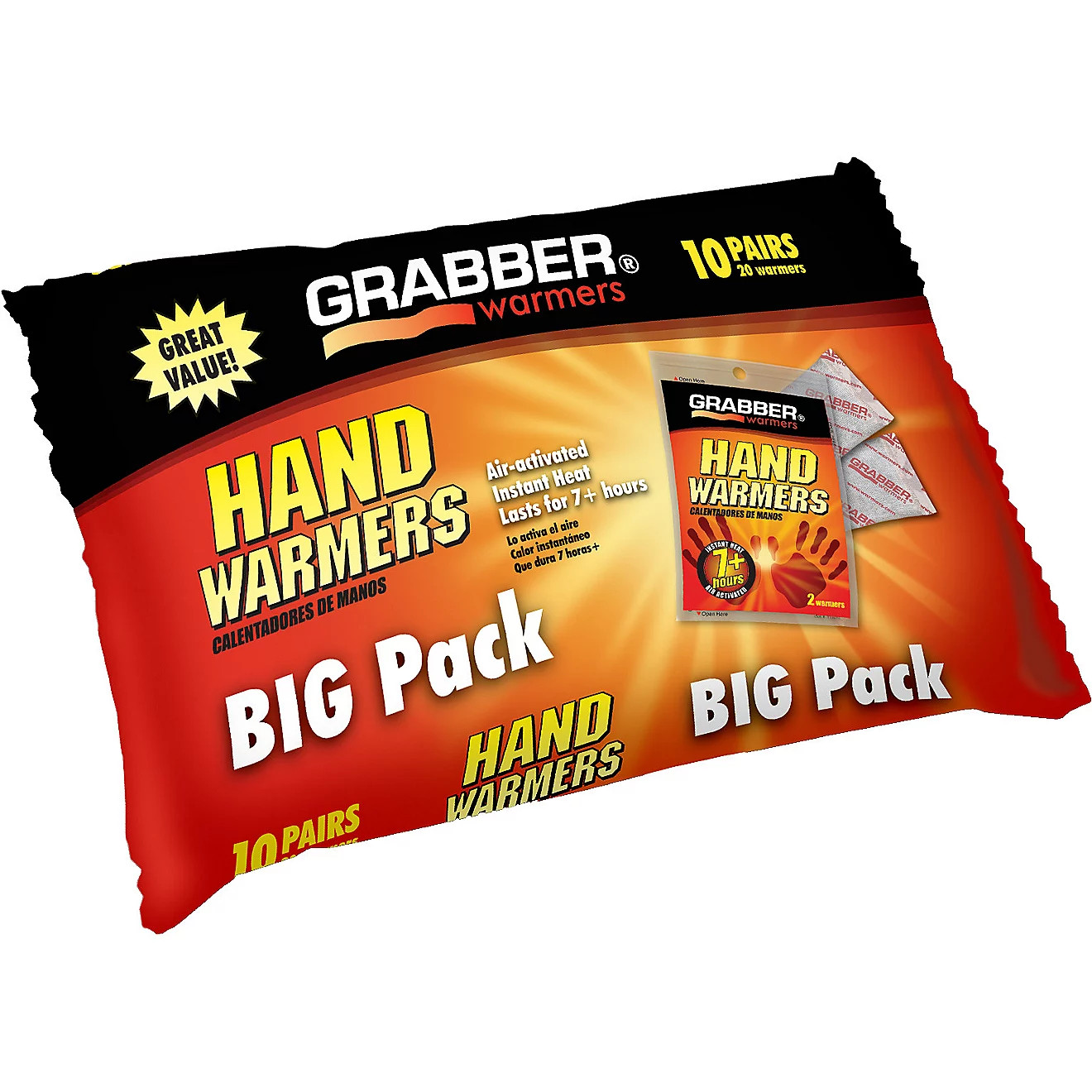 Game Winner® Grabber Hand Warmers 10-Pack | Academy Sports + Outdoors
