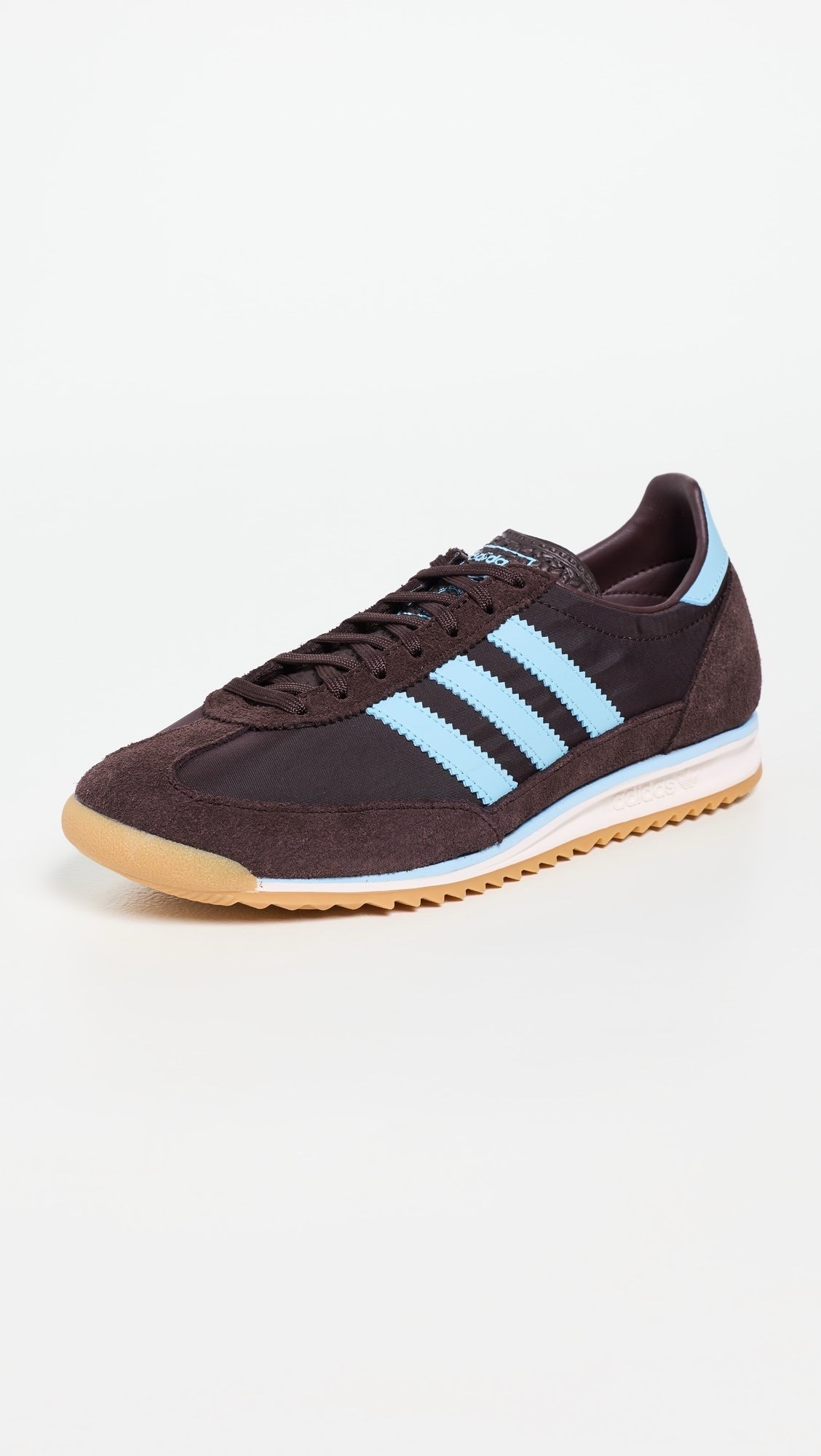 Adidas bringing back one of my favorite color combos - blue and chocolate brown!
