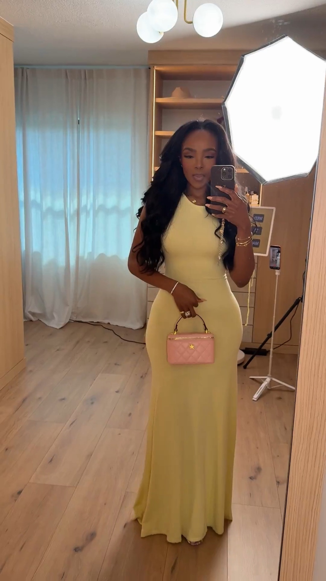 Scroll to shop this soft statement outfit featuring a buttery yellow open-back maxi dress with delicate tie details for an effortlessly feminine look. The flowing silhouette and warm pastel tone create a timeless piece you can style for multiple occasions, making it a smart wardrobe staple where the cost per wear keeps dropping over time.

Perfect for vacation dinners, summer events, brunch, date night, or warm-weather celebrations.

5'4" | 138 lbs | 34D bust | 27" waist | 40" hips

Follow me on Instagram and YouTube @kirasfashionfinds#LTKSpringSale

