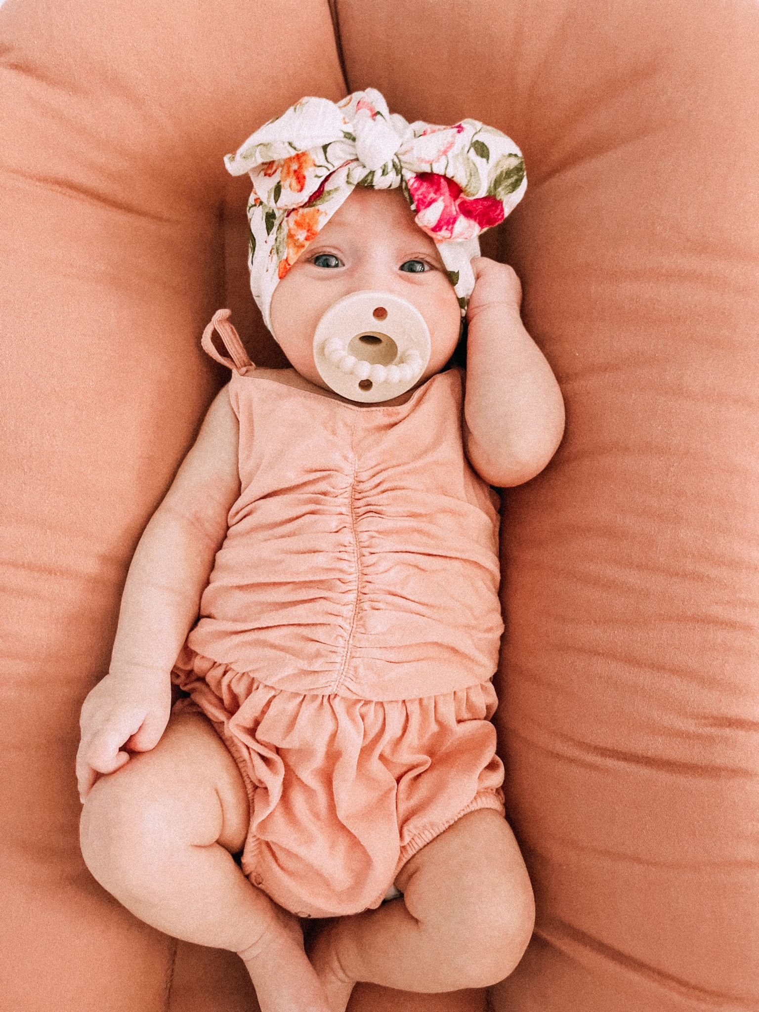 snuggle me lounger and ryan & rose flat cutie pat pacifier 😍🌸🌺🌹🌷

#LTKbaby #LTKfit #LTKkids