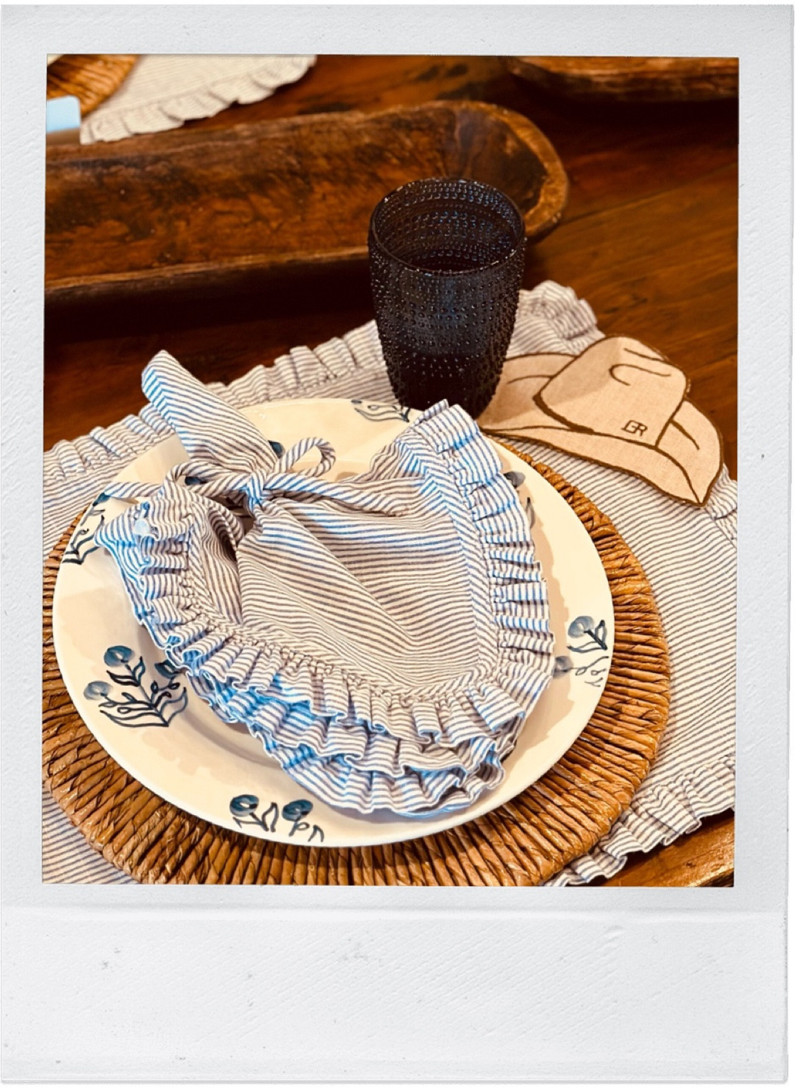 I am loving my new cowboy hat cocktail napkins! I had our ranch brand monogrammed on them - which is a great idea for a gift- but even left plain, these are adorable! Use them for hosting before the rodeo, give to your friend who loves cowboy lifestyle or just use them for fun! 


#LTKhome #LTKunder100 #LTKparties