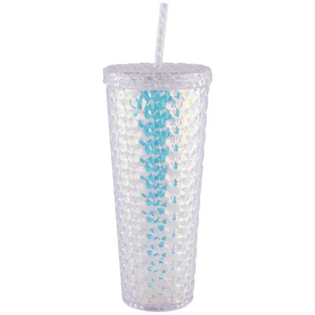 Mainstays 26 oz Silver Plastic Tumbler, 4 Pack - Walmart.com | Walmart (US)