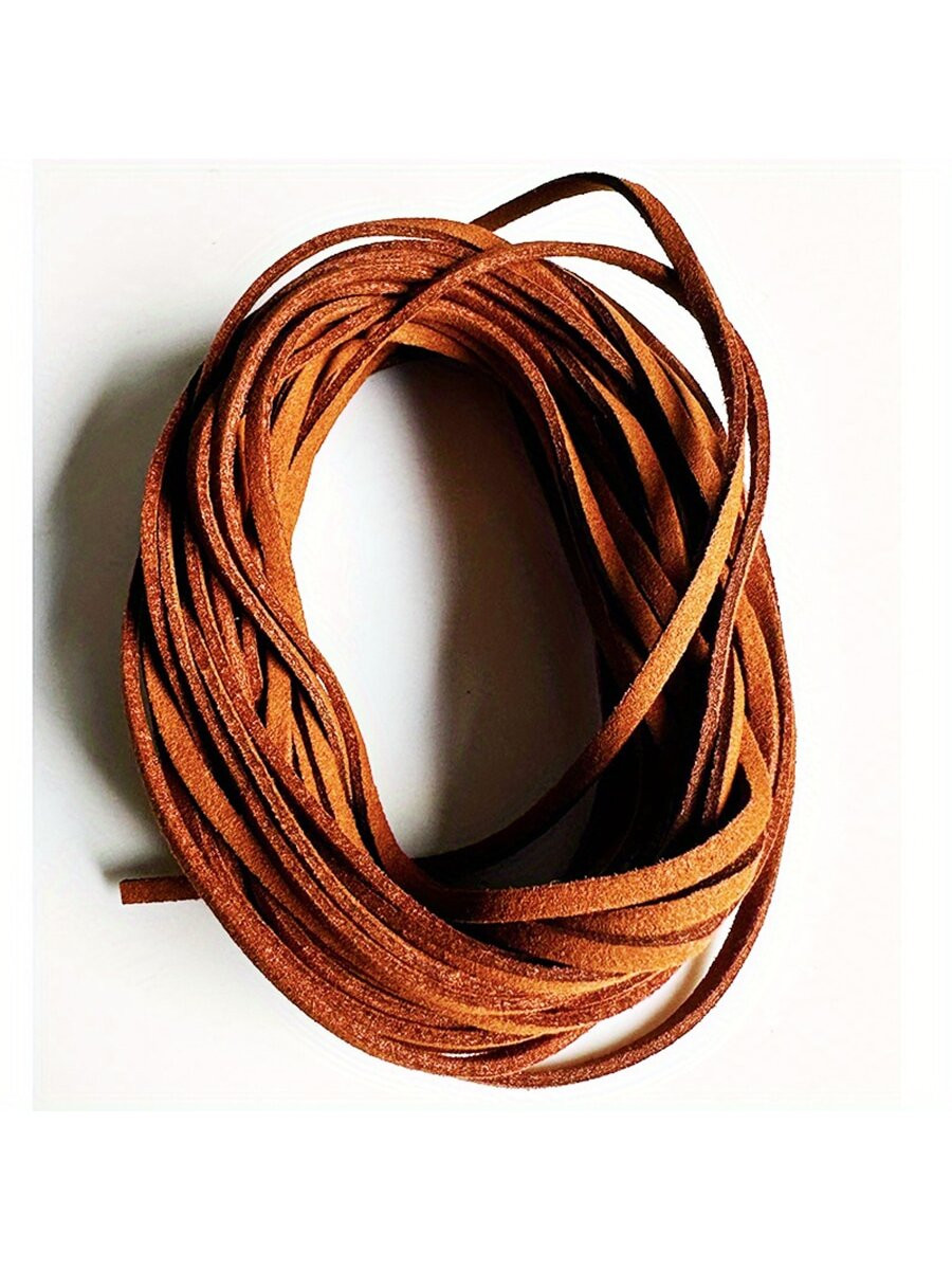 10 Yards 3mm Bulk Lot Man Made Faux Suede Leather String Jewelry Making Threads Cords DIY For Bra... | SHEIN
