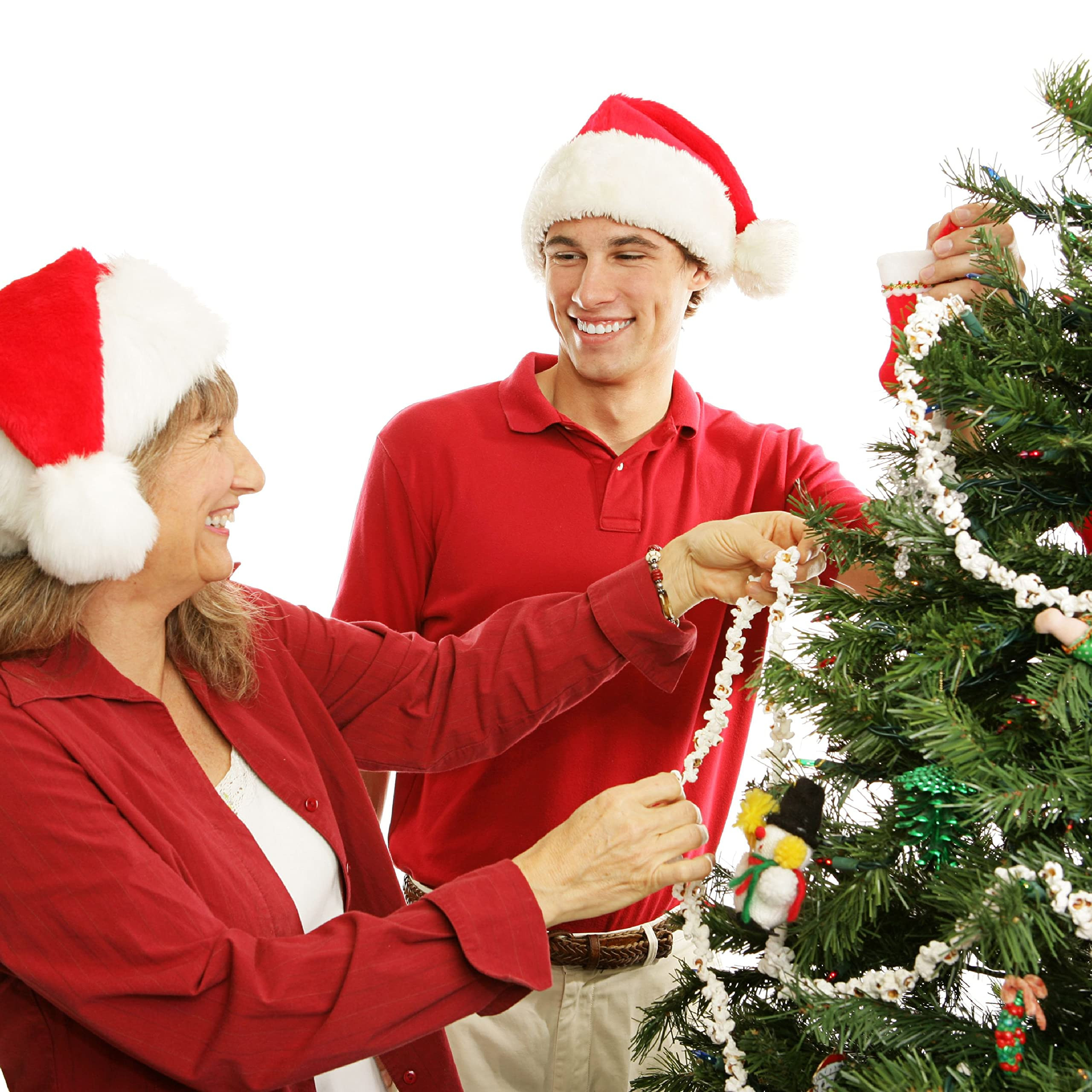 Faux Popcorn Garland for Christmas Tree-This String Popcorn Tree Garland is Artificial so You can... | Amazon (US)