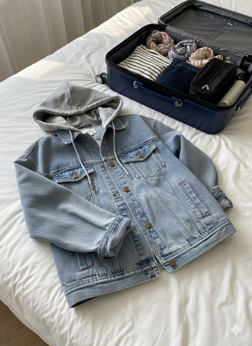 The denim jacket I am absolutely loving right now 💙
Color blue, size large

🧥 Casual, relaxed fit that is very on trend, with a removable hood that makes it easy to style different ways.
🩵 I love layering it over crewneck sweaters, two piece knit sets, and everyday outfits for a comfortable but updated look.
✨ Easy, wearable, and perfect for adding a laid back touch to any outfit.

🔍 denim jacket, women’s denim jacket, casual jacket, removable hood jacket, layered outfit, everyday jacket, winter layering, spring jacket, relaxed fit jacket, trendy outerwear, wardrobe staple, LTK fashion finds

#LTKFindsUnder100 #LTKgrwm #LTKFindsUnder50