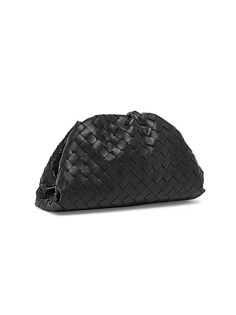 Bottega Veneta The Teen Intrecciato Leather Pouch | Saks Fifth Avenue