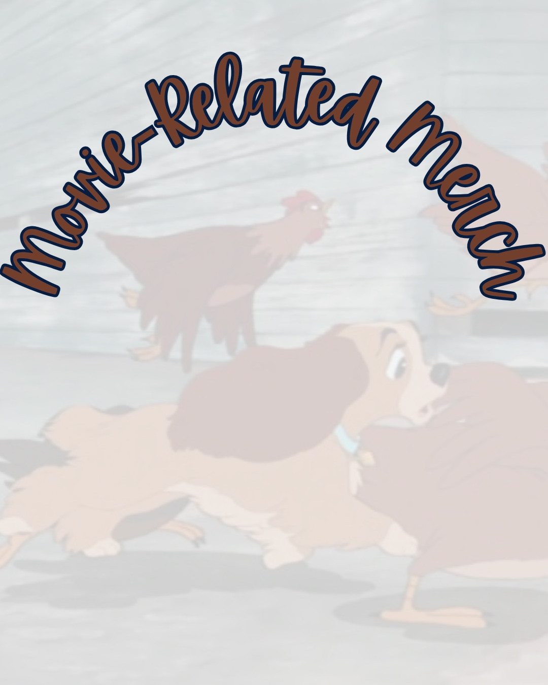 Movie-Related Merch Inspired by: “Lady and the Tramp” 🦮🍝🐀🦴