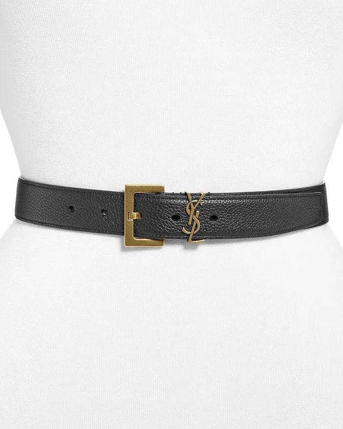 Women's Logo Leather Belt | Bloomingdale's (US)