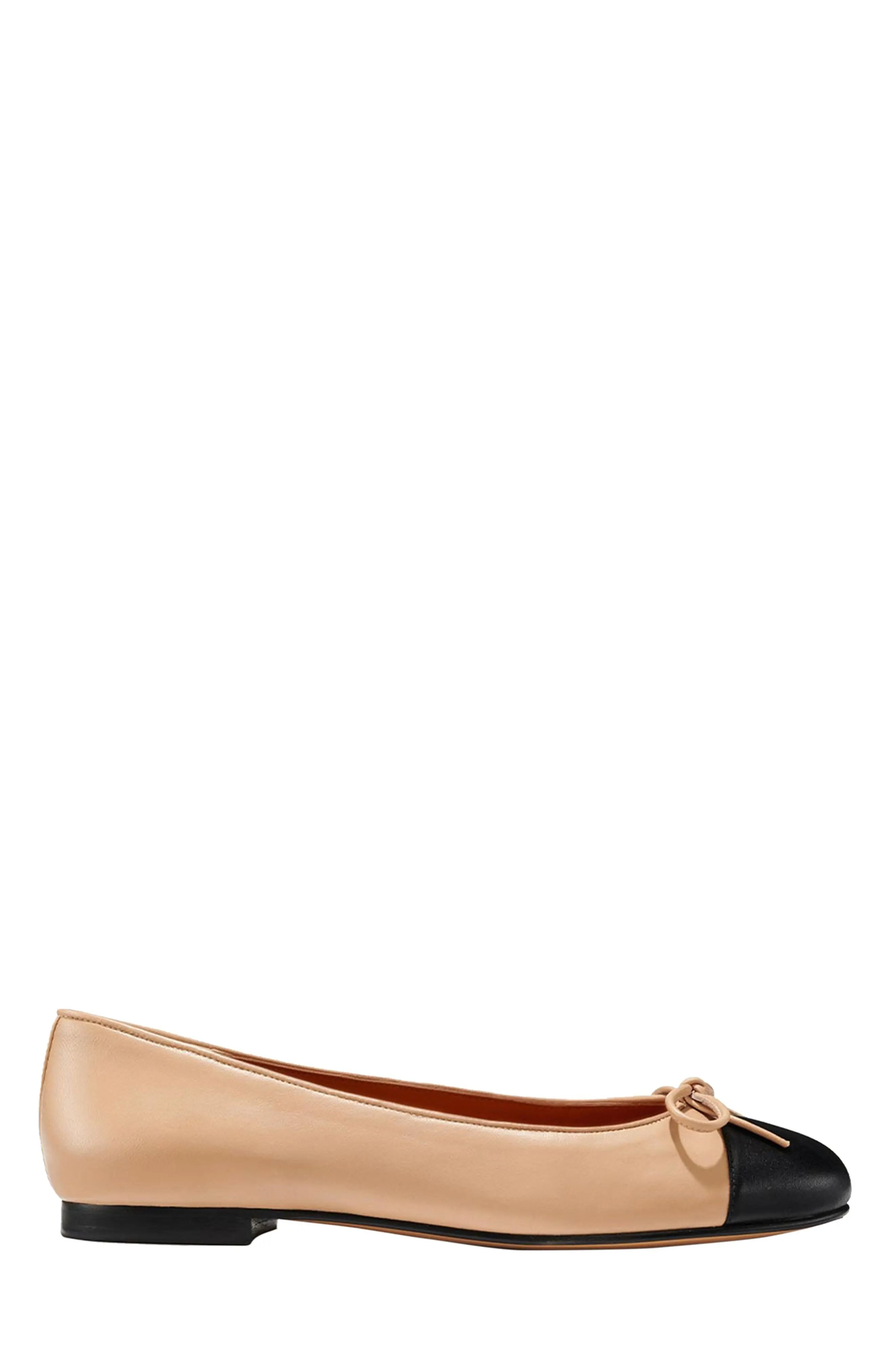MARGAUX The Cap-Toe Demi in Black at Nordstrom, Size 41 | Nordstrom