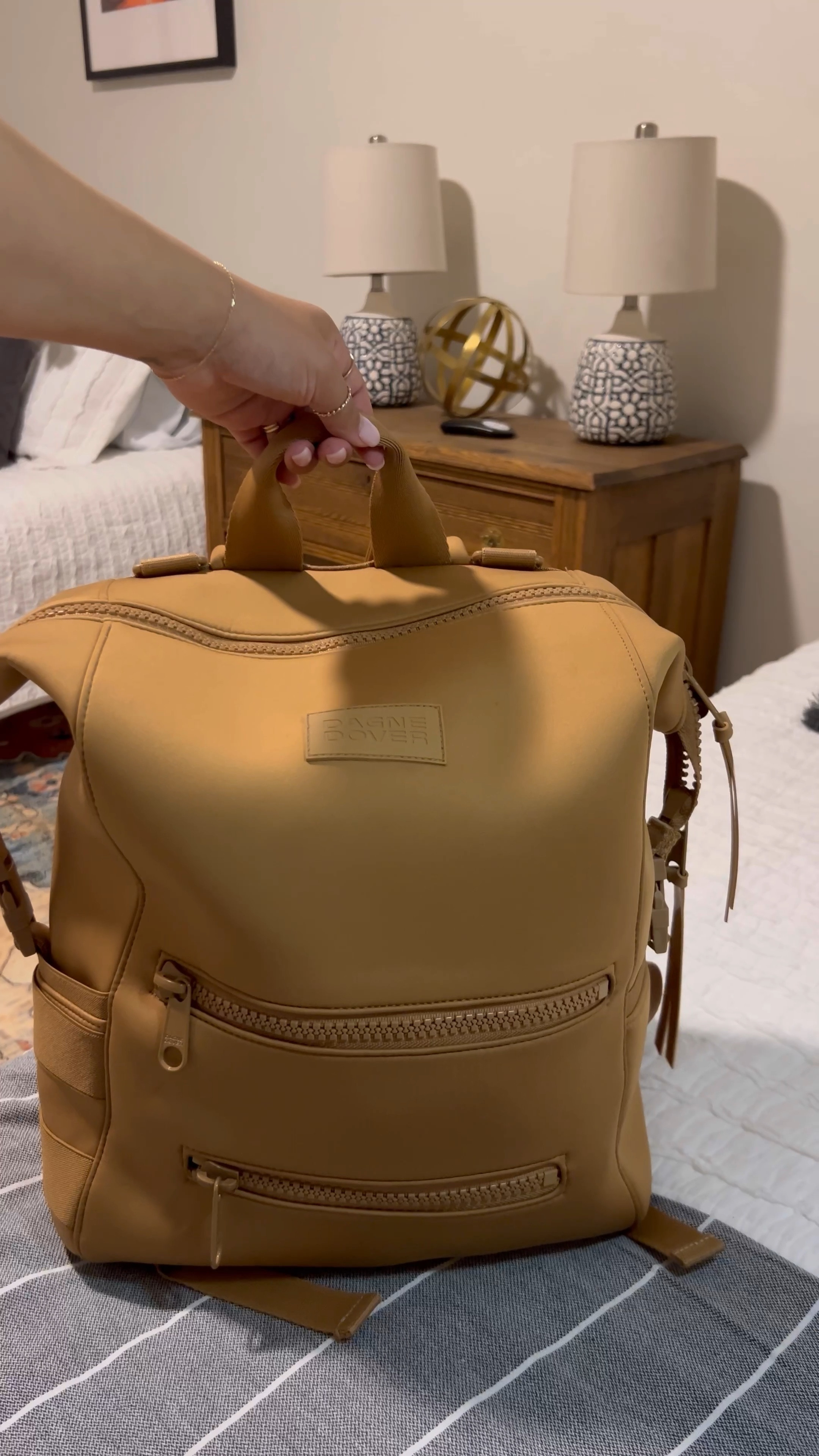 In love with my #DagneDover Indi diaper backpack 🎒 a must have for the day to day and perfect for trips and treks with the little guy too! 

#LTKbaby #LTKbump #LTKfamily