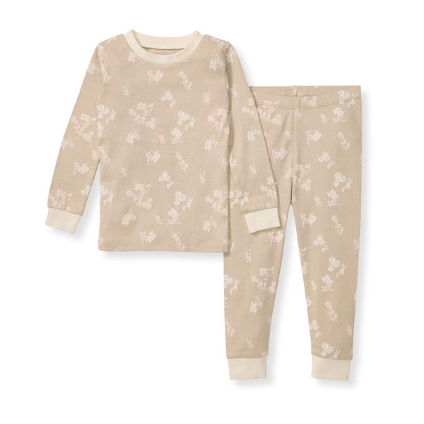 Whimsical Floral Organic Cotton Pajamas | Burts Bees Baby