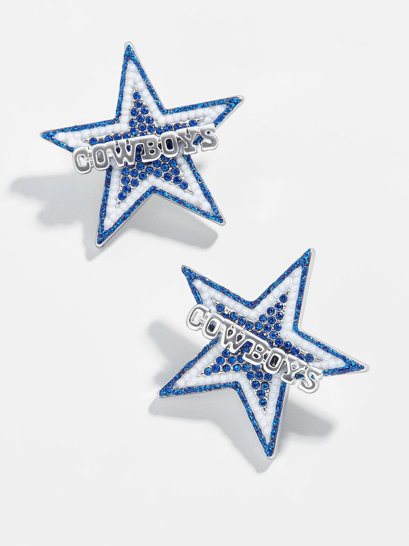Dallas Cowboys NFL Statement Stud Earrings - Dallas Cowboys | BaubleBar (US)