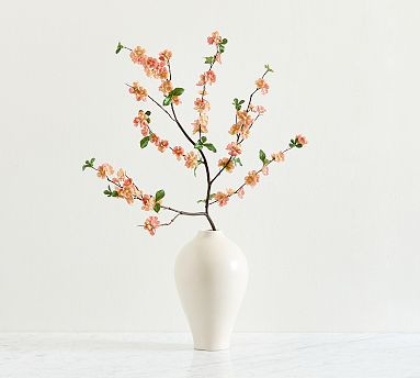 Faux Peach Quince Branch | Pottery Barn (US)