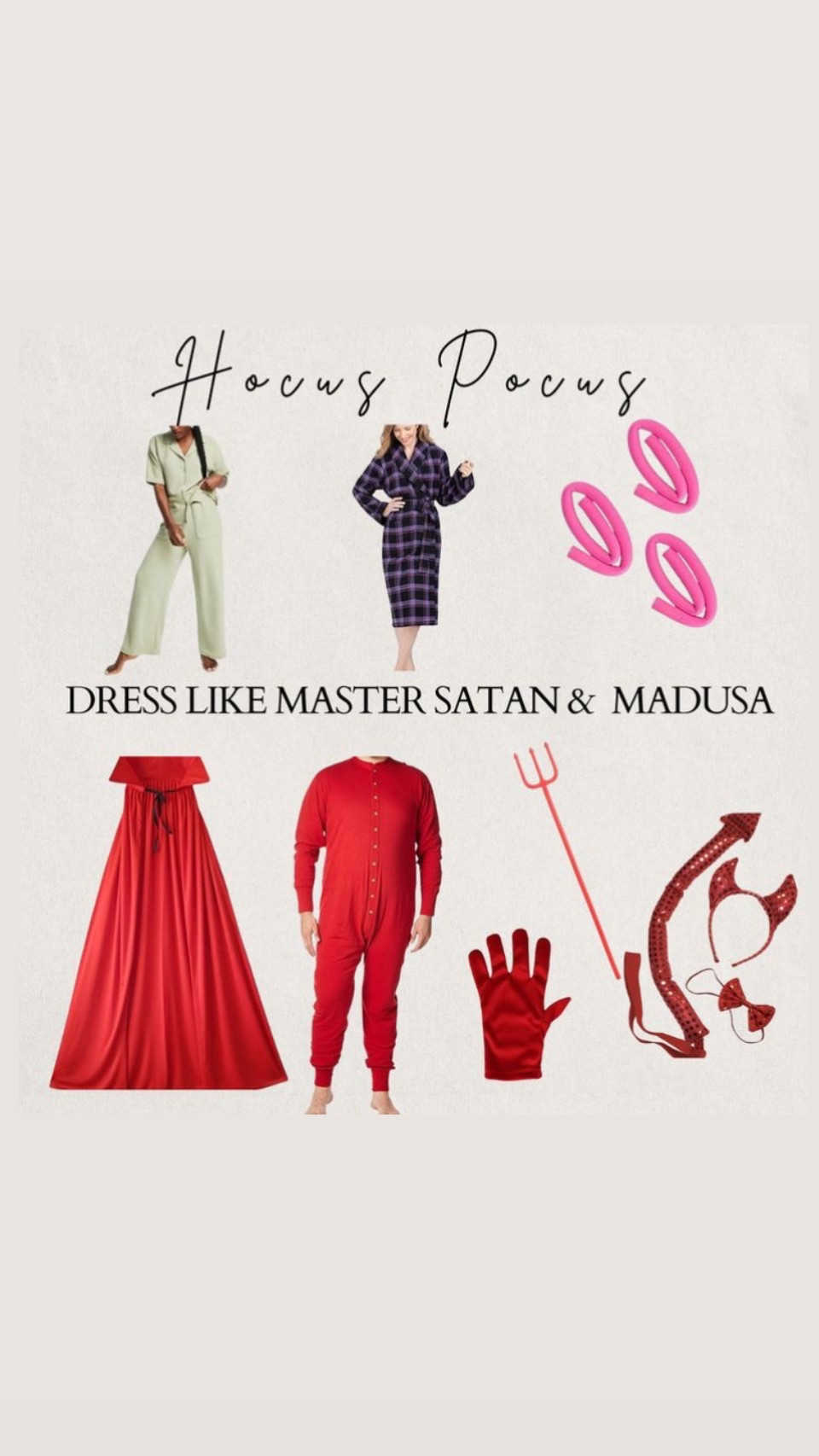 Hocus Pocus costume links! Dress like Master & Madusa.

#hocuspocus #coaplay
