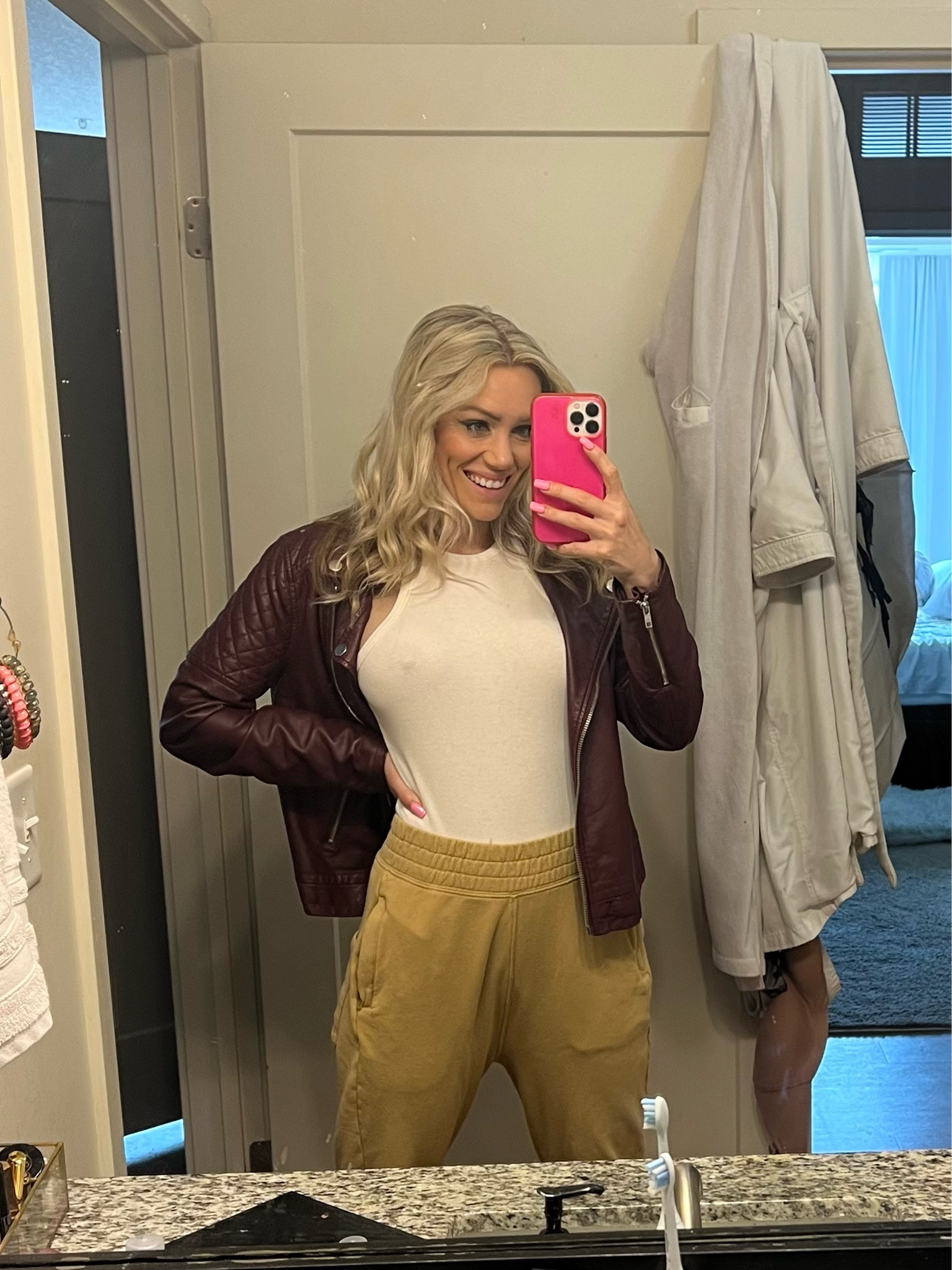 Biker chic but casual.

#LTKstyletip