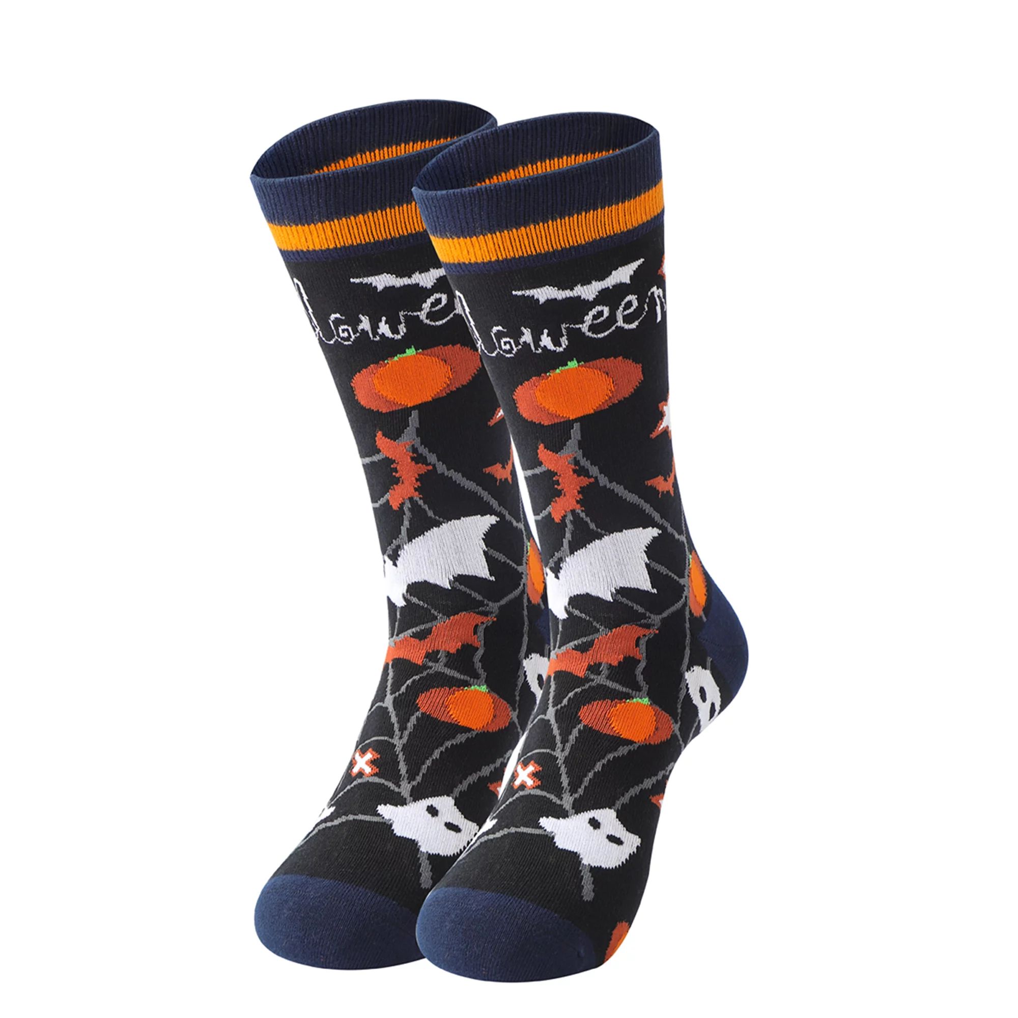 Yuemengxuan Halloween Popular Unisex Knee-high Stockings, Cartoon Mid-calf Length Socks | Walmart (US)