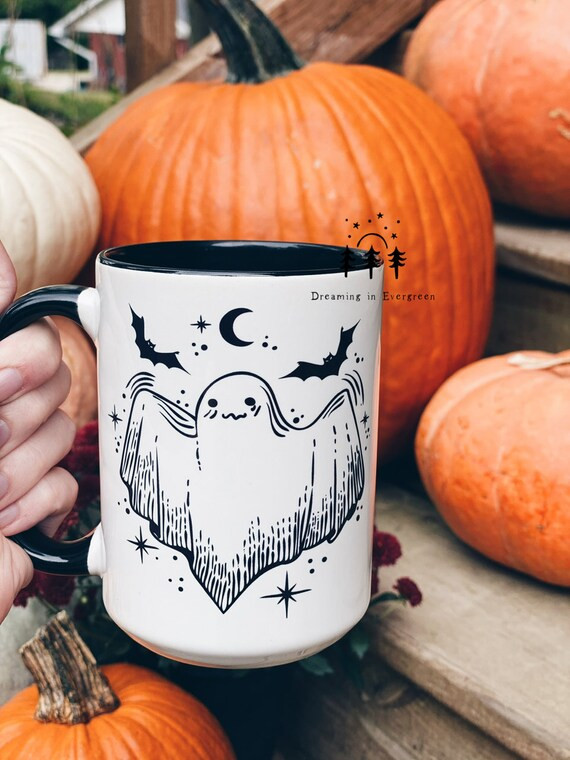 Little Haunt Coffee Mug  Ghost Coffee Cup  Cocoa Mug - Etsy | Etsy (US)