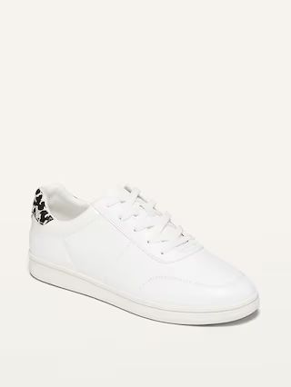Faux-Leather Sneakers for Women | Old Navy (US)