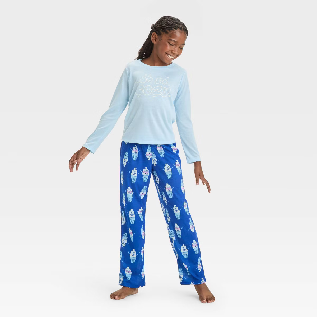 Girls' 2pc Christmas Long Sleeve Pajama Set - Cat & Jack™ | Target