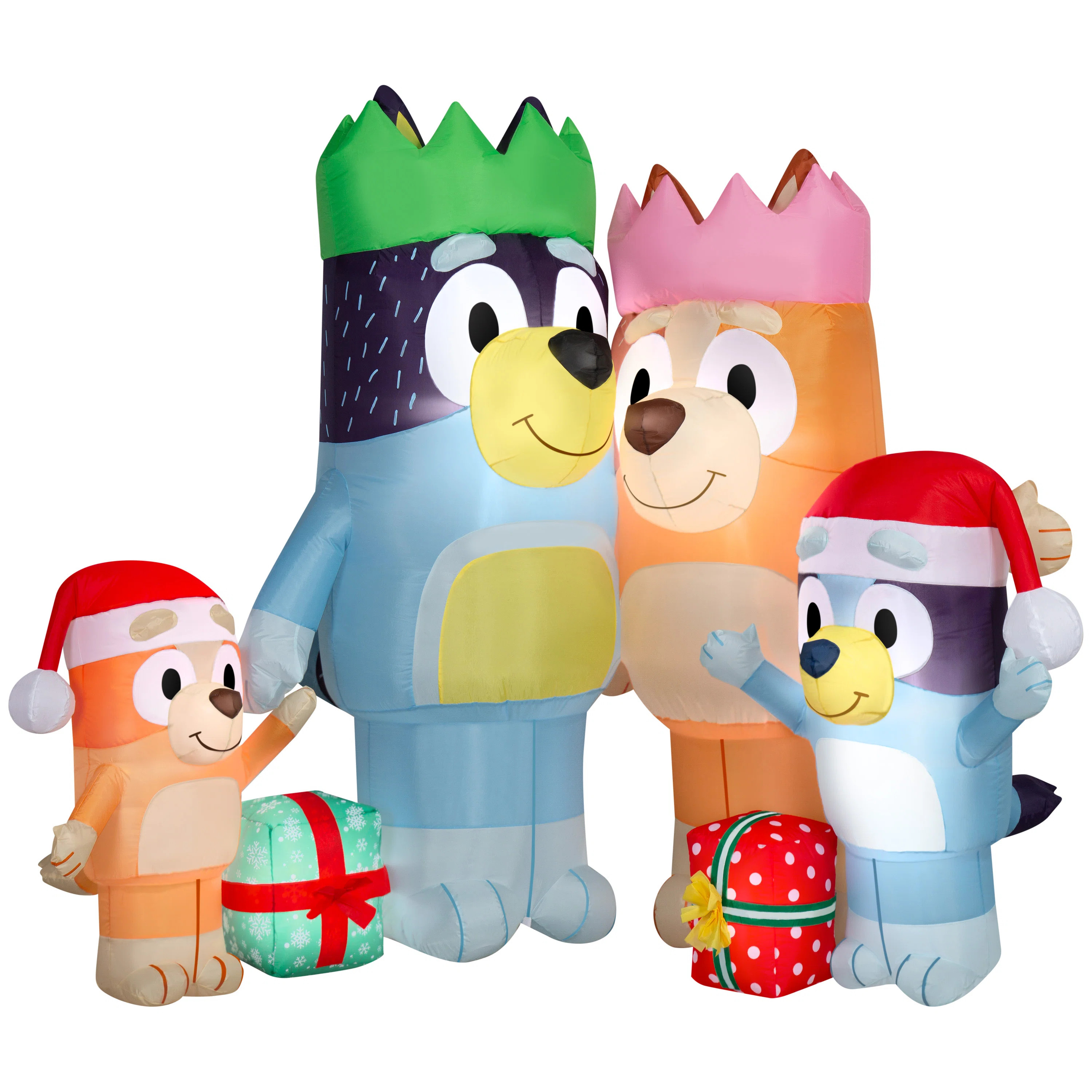 Christmas Inflatable Bluey and Family Scene | Wayfair North America