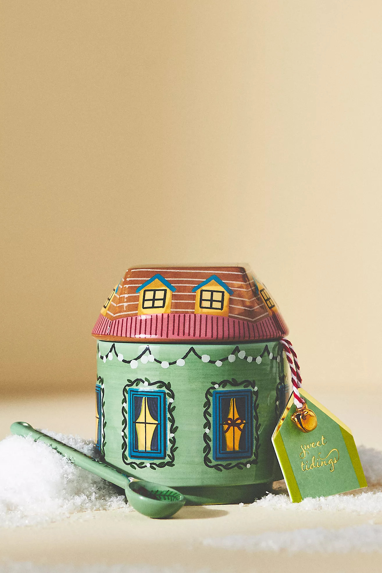 Christmas Chalet Sugar Pot | Anthropologie (US)