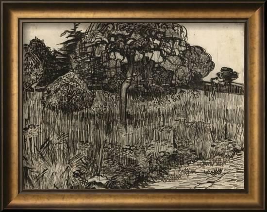 'Weeping Tree, 1889' Giclee Print - Vincent van Gogh | Art.com | Art.com
