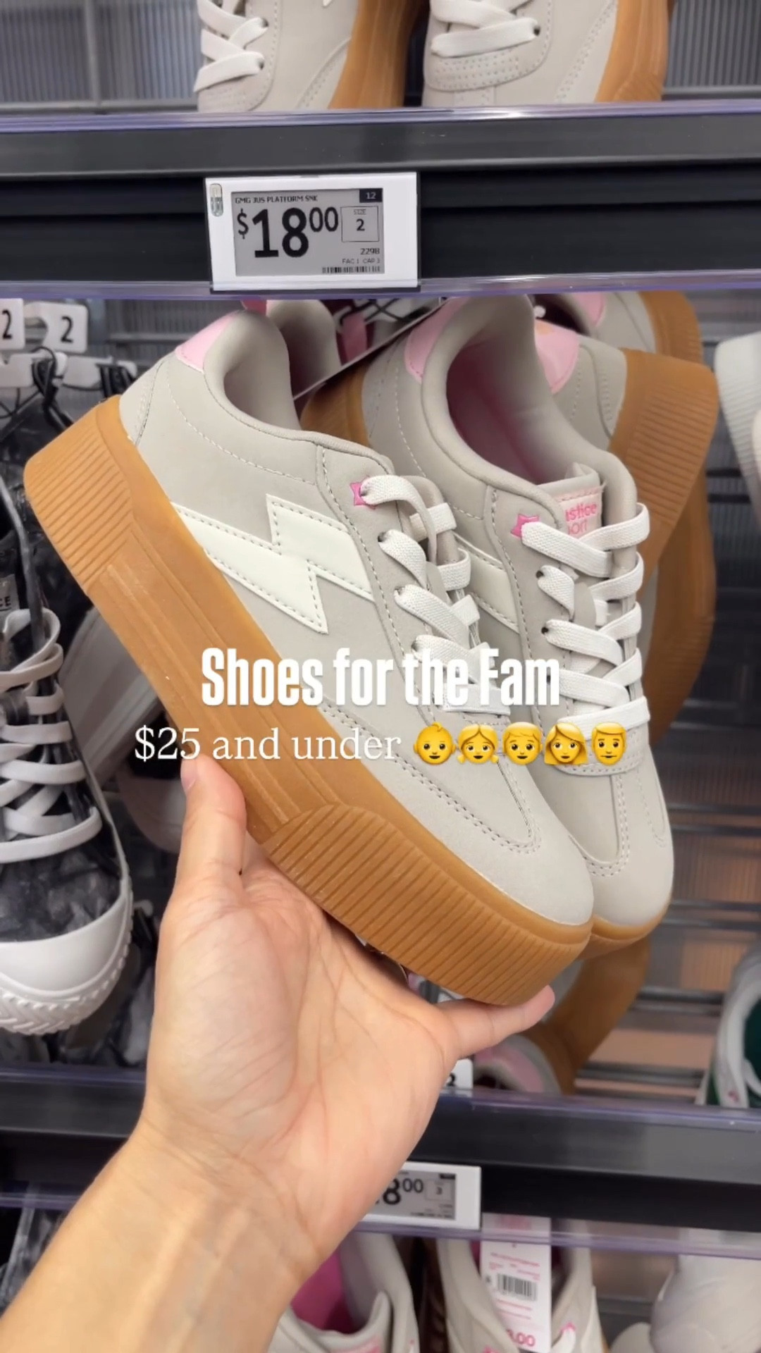 Shoes for the whole family at Walmart! Prices are unbeatable! 

#LTKShoeCrush #LTKWatchNow #LTKFindsUnder50