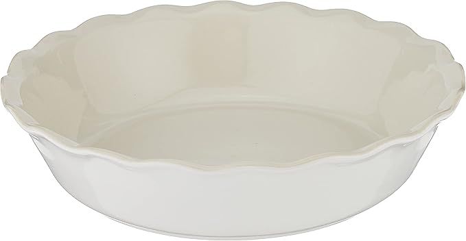 Emile Henry Modern Classics Pie Dish 9", Pack of 1, White | Amazon (US)