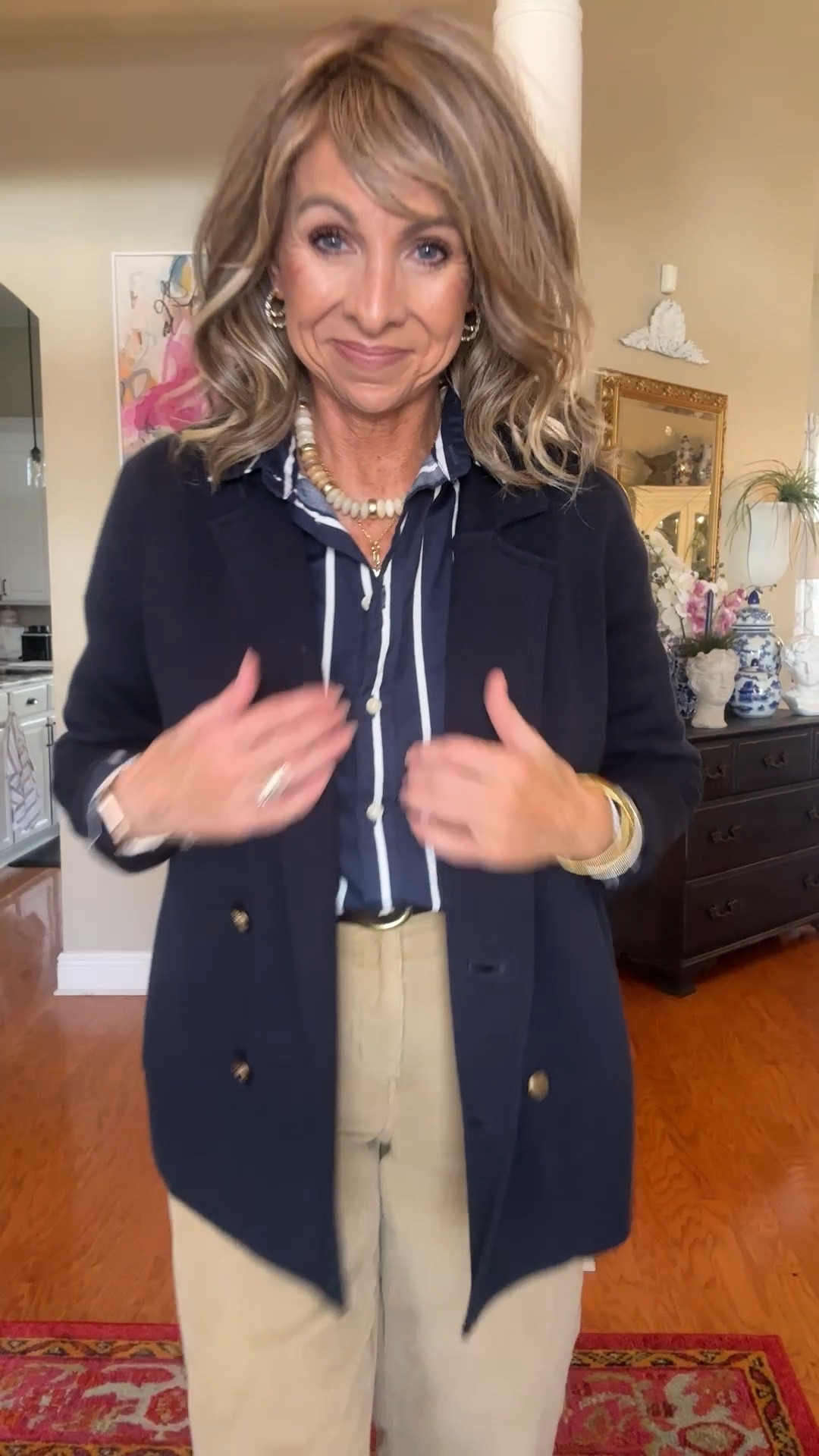 Polished and comfortable that’s what you get with this sweater blazer. 
#EverydayChic
#ClassicStyleWomen
#TimelessFashion
#ChicComfort
#Over40Style
#AgelessFashion
#NeutralStyle
#JJillFinds
#LTKFashion

#LTKOver40 #LTKSeasonal #LTKootd