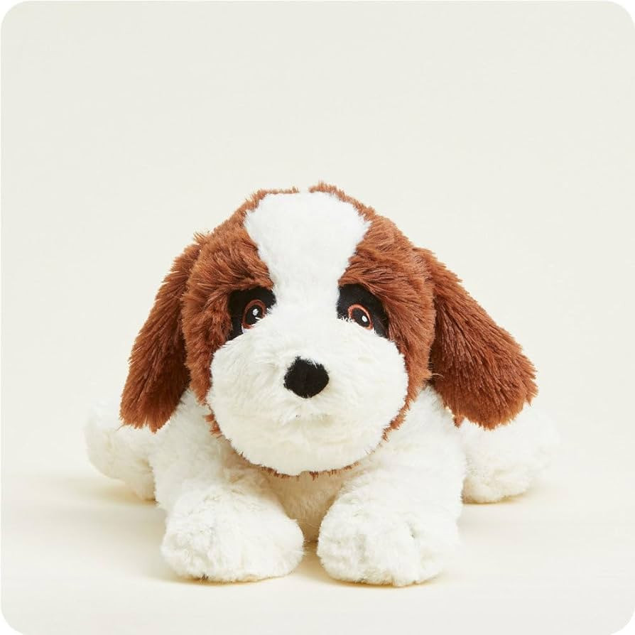 Warmies St. Bernard Heatable and Coolable Weighted Pet Stuffed Animal Plush - Comforting Lavender... | Amazon (US)