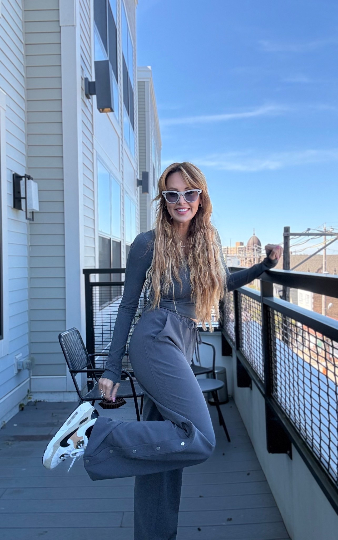 Gray on Gray never goes out of style 🤍
This fit is on sale + an extra 30% off!
I’d recommend sizing down in the pants for the perfect fit.
Effortless. Comfy. Chic. — that’s the vibe!✨
:
:
#OOTD #SaleFind #ComfyChic #EverydayStyle #NeutralOutfit #GrayOnGray #StyleInspo #CozyStyle #FallVibes #WardrobeEssentials #TiffanyFinds #FashionDeals #OOTDInspo #StyleTips #LookGoodFeelGood #WeekendStyle 

#LTKFindsUnder50 #LTKSaleAlert #LTKOver40