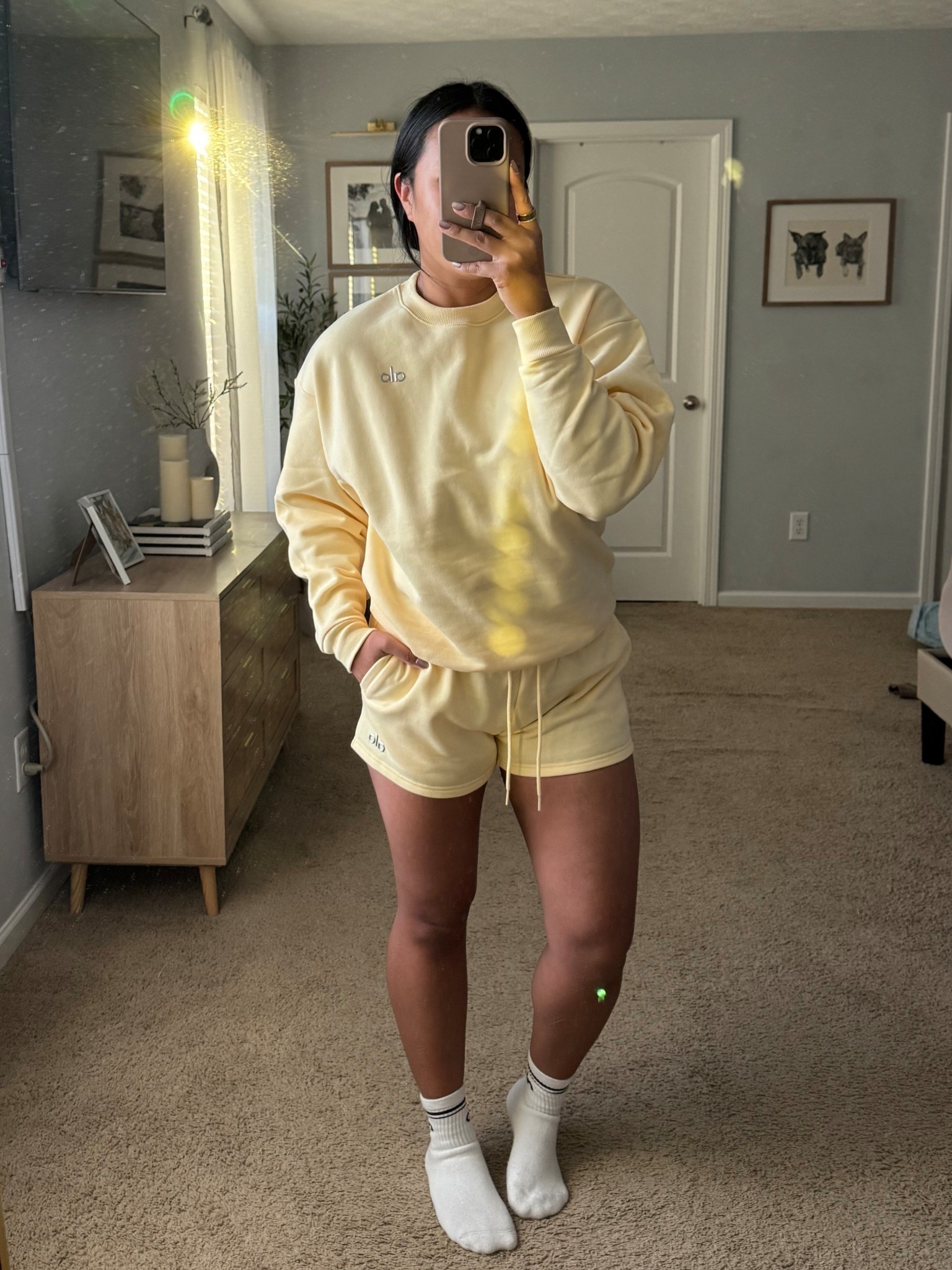 new color drop at alo: candlelight 🕯️💛 #alo 

#LTKootd #LTKActive #LTKgrwm